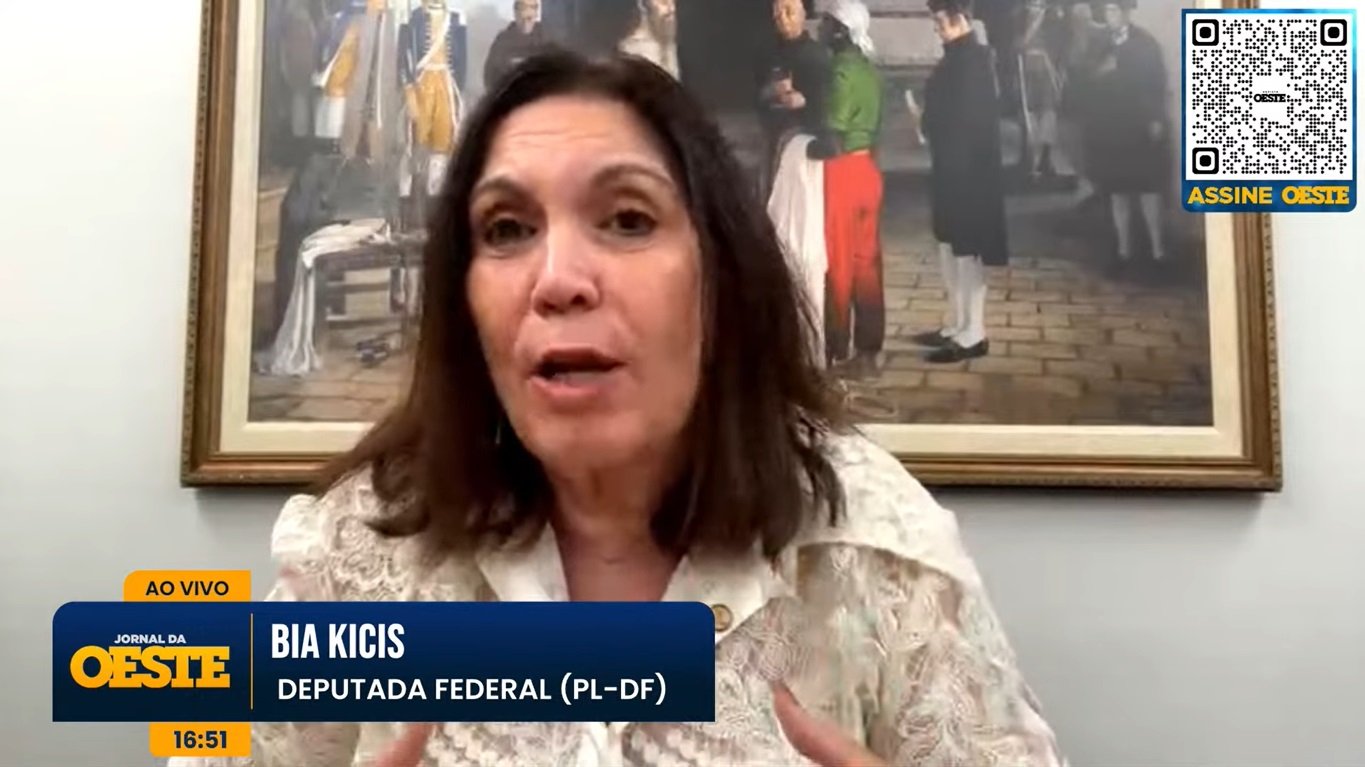 Ministros do STF podem ter visto dos EUA cancelado, diz Bia Kicis