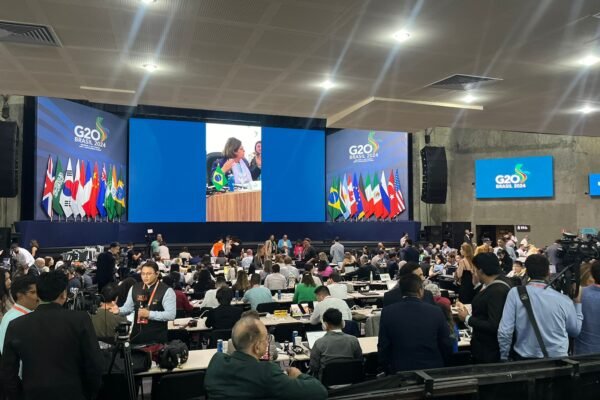 Jornalistas reclamam da organização do G20 no Rio de Janeiro: ‘sem internet e sem comida’