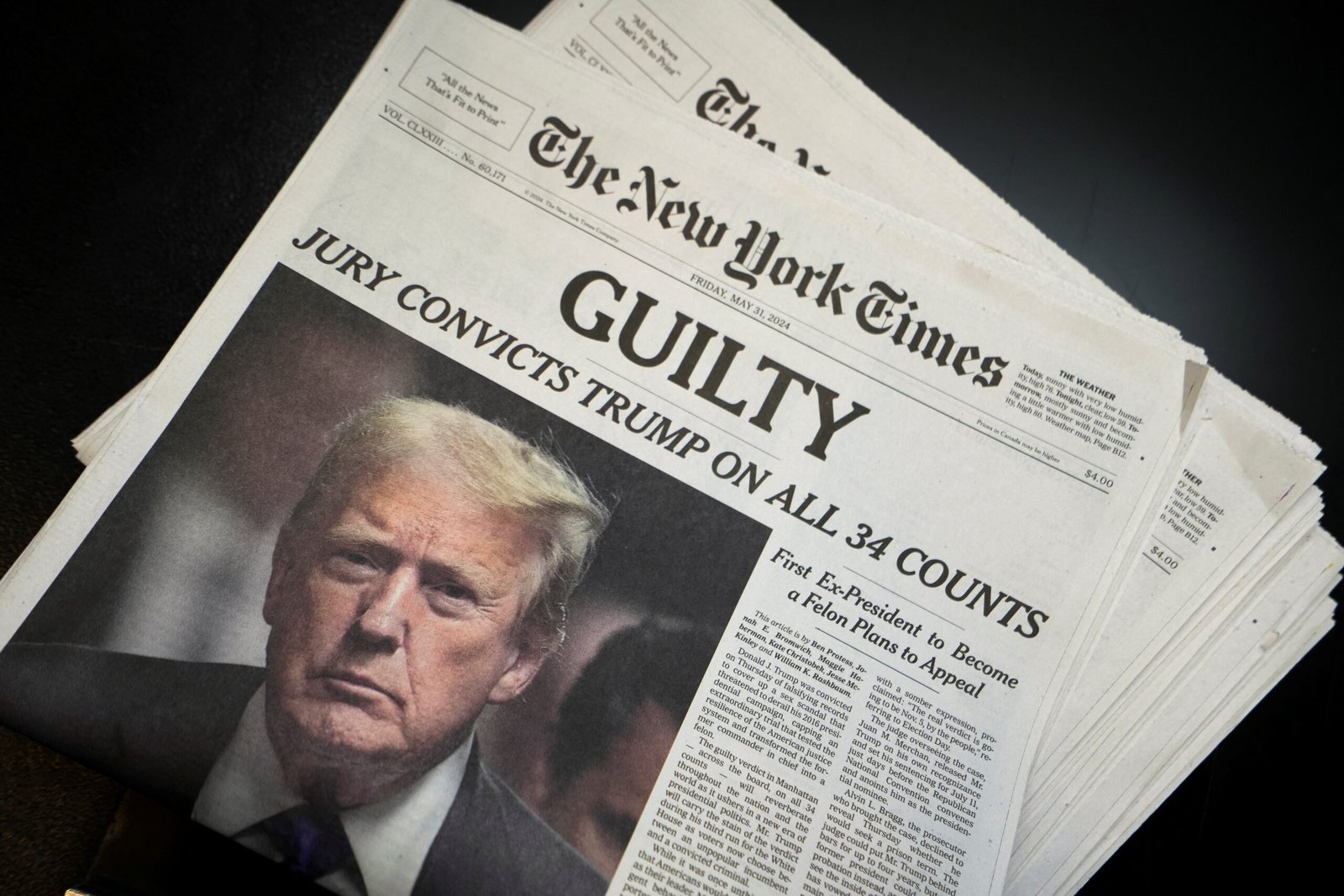 Juiz nega anular condenação de Trump  por pagamento a ex-atriz pornô