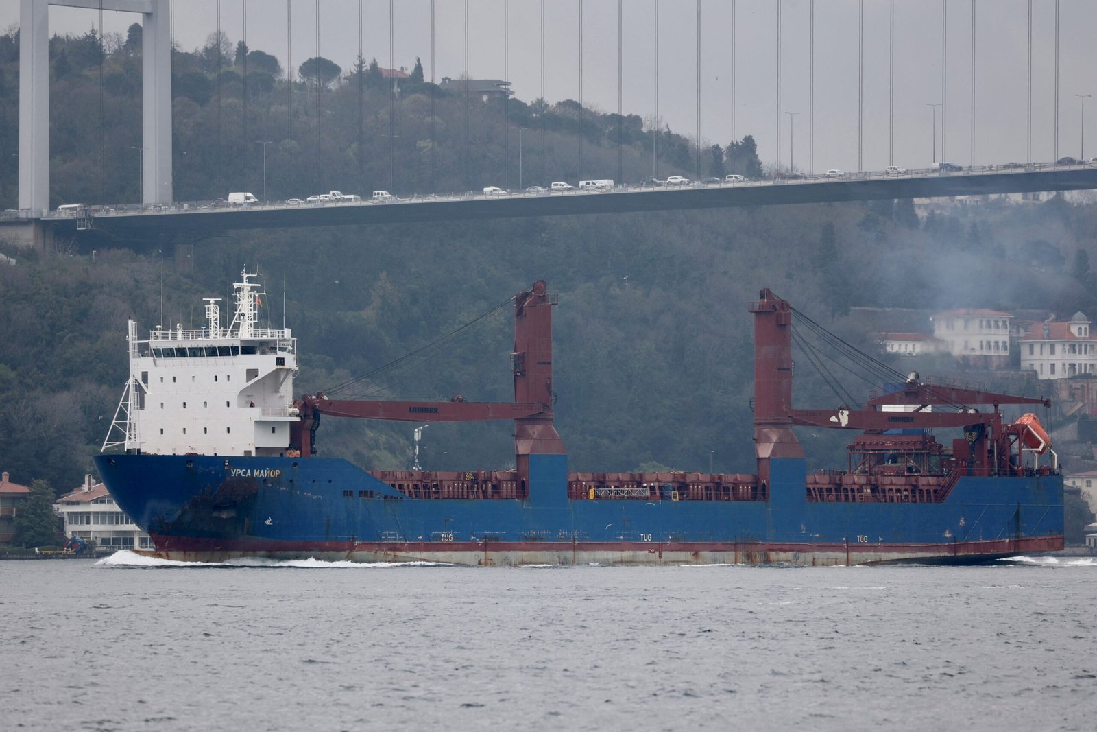 Navio cargueiro da Rússia afunda no Mediterrâneo após explosão na sala de máquinas