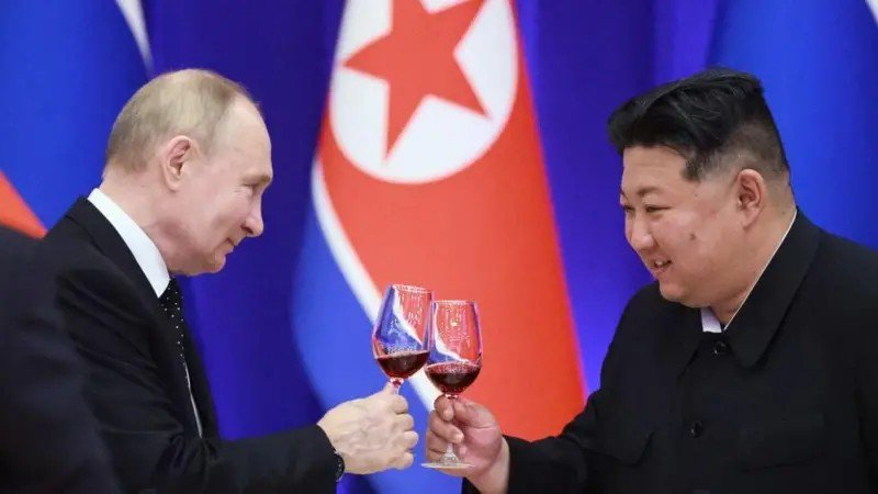 Acordo de defesa mútua entre Rússia e Coreia do Norte que prevê ‘assistência militar imediata’ em caso de guerra entra em vigor; veja