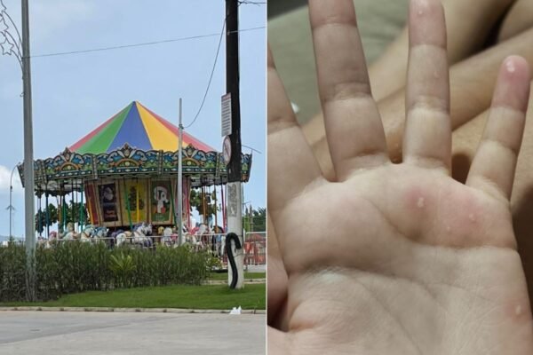 Crianças sofrem descarga elétrica em carrossel em SP
