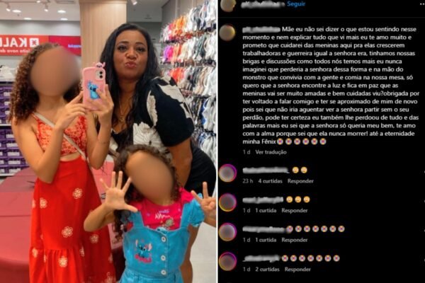 Filha de mulher morta na frente da família após ceia chama assassino de monstro: ‘Comia na nossa mesa’