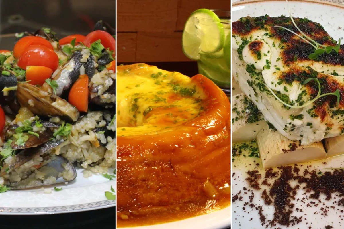 Bacalhau gratinado, arroz de marisco, manjar e pudim de caipirinha; confira opções de receitas para o Ano Novo