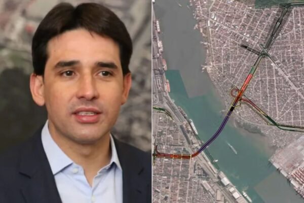 Ministro diz que projeto do túnel Santos-Guarujá deve ser encaminhado ao TCU para licitação em 2025