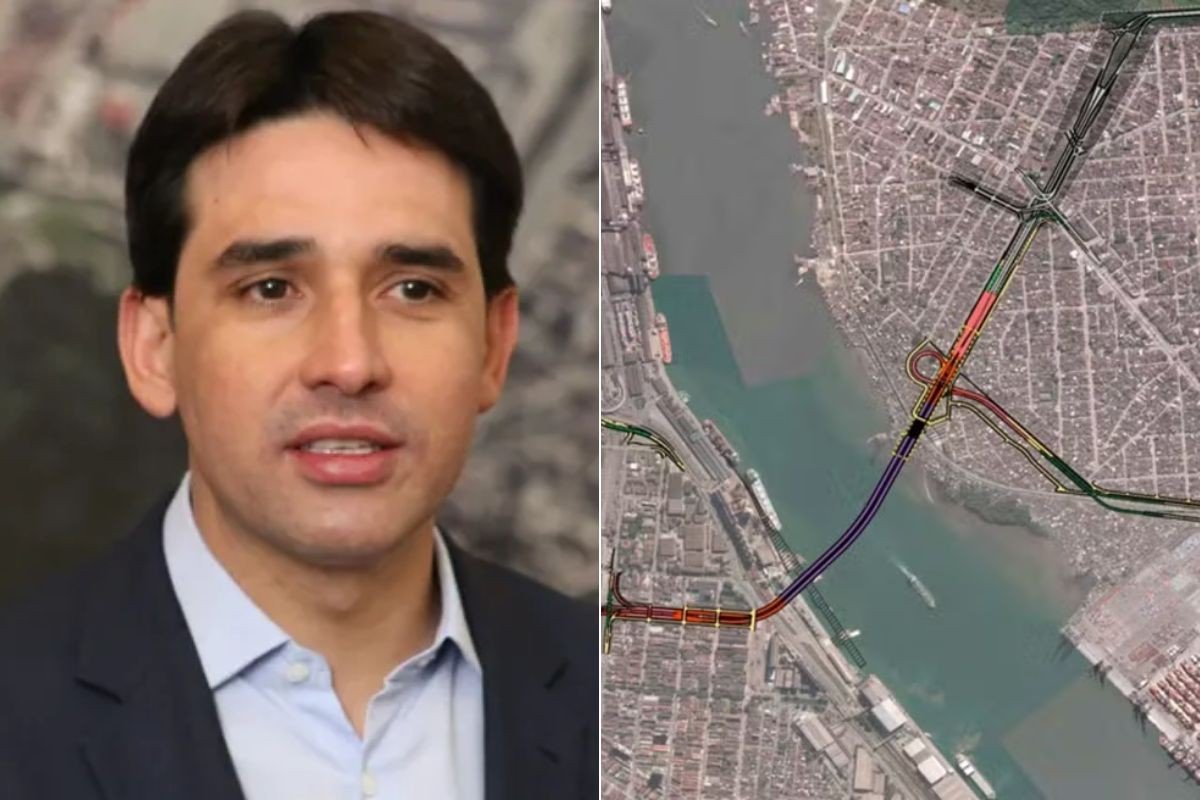 Ministro diz que projeto do túnel Santos-Guarujá deve ser encaminhado ao TCU para licitação em 2025