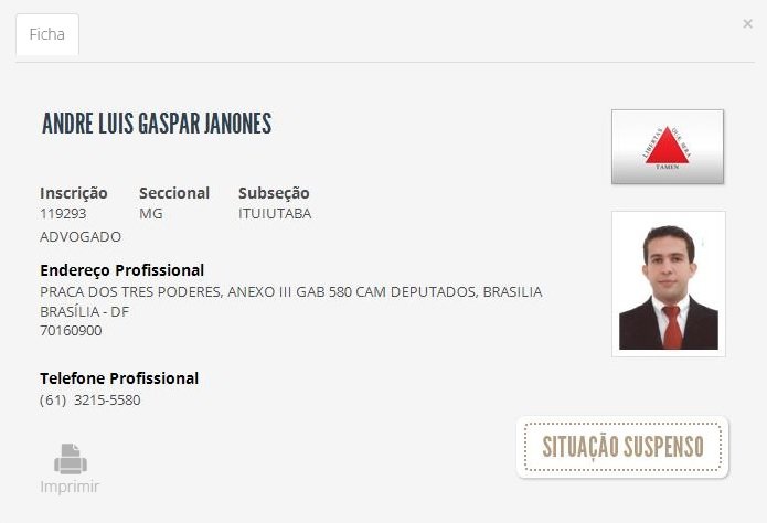 Janones usa cadastro suspenso da OAB em pedido de extinção do PL