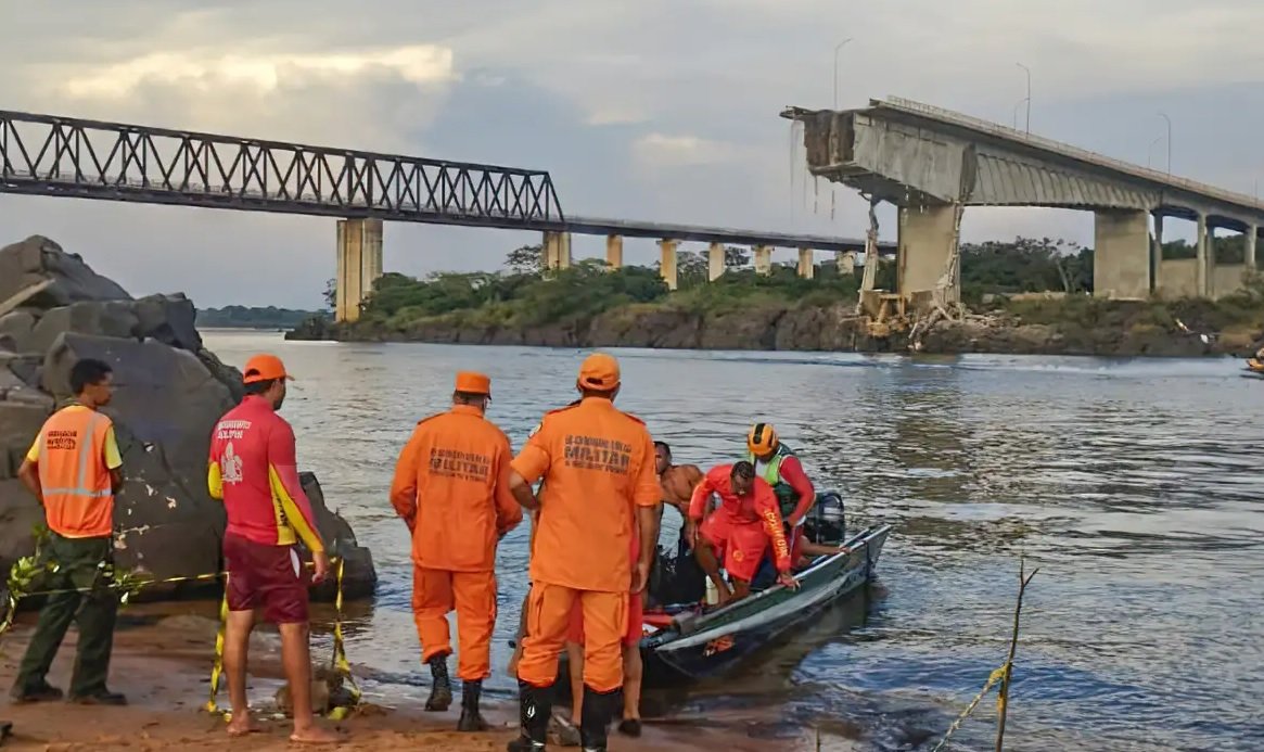 Ponte que desabou entre TO e MA: Tribunal de Contas da União investiga desvio de finalidade no uso de emendas