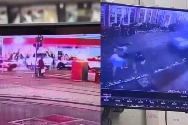 VÍDEO: Câmera corporal mostra policiais fugindo de tiros após abordagem a autor de ataque terrorista em Nova Orleans