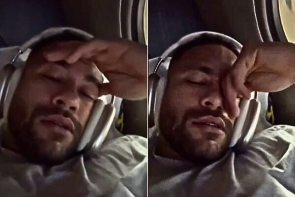 Neymar Jr. publica vídeo em avião e reclama de demora em voo: ‘chega nunca’; veja