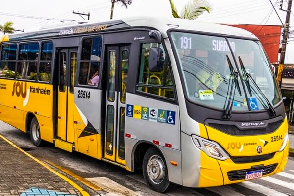 Transporte público em Itanhaém tem reajuste de 7% e 12% na passagem; entenda