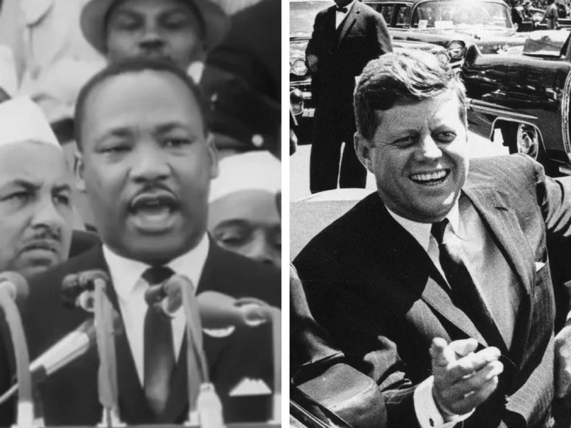 Trump manda retirar sigilo de documentos sobre os assassinatos de John F. Kennedy e Martin Luther King