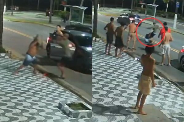 Novas imagens mostram motorista de Porsche fugindo após espancar idoso até perder a consciência; VÍDEO