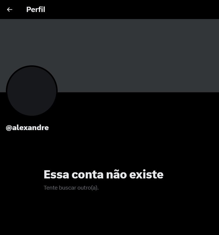 Conta de Moraes no X aparece como desativada