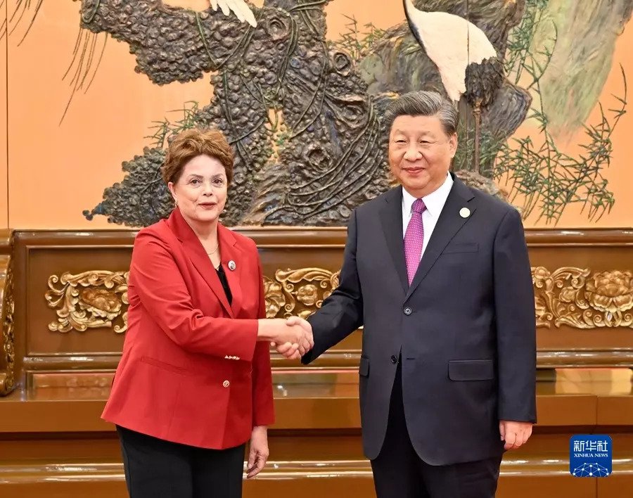 Dilma Rousseff é internada na China
