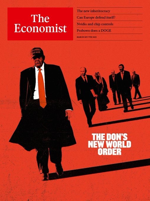 ‘Era Don Corleone’: revista ‘The Economist’ diz que Trump lidera nova ordem global focada em geopolítica ‘mafisoa’