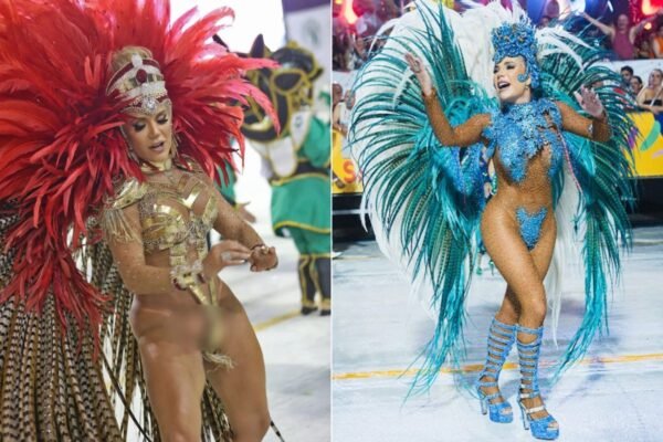 Musa da Gaviões que mostrou parte íntima em desfile dá a volta por cima e conquista título como rainha
