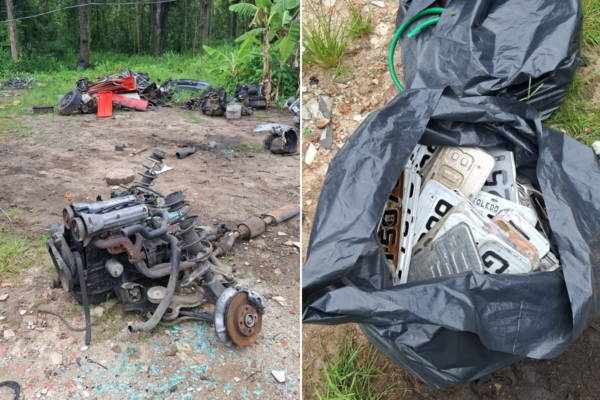 Polícia prende dono de comércio clandestino de peças automotivas no litoral de SP