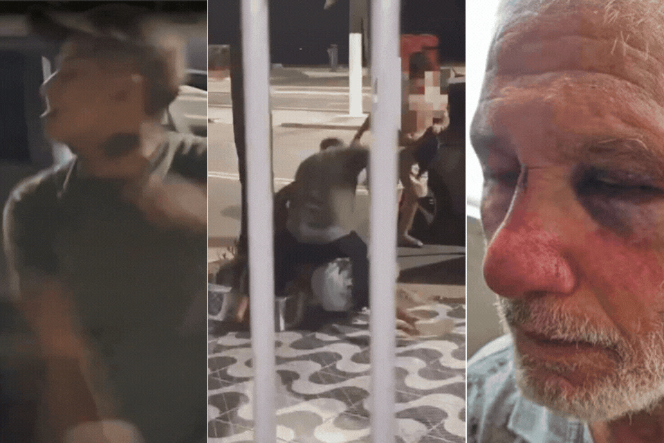 Polícia identifica motorista de Porsche que fugiu após espancar idoso até perder a consciência; VÍDEO