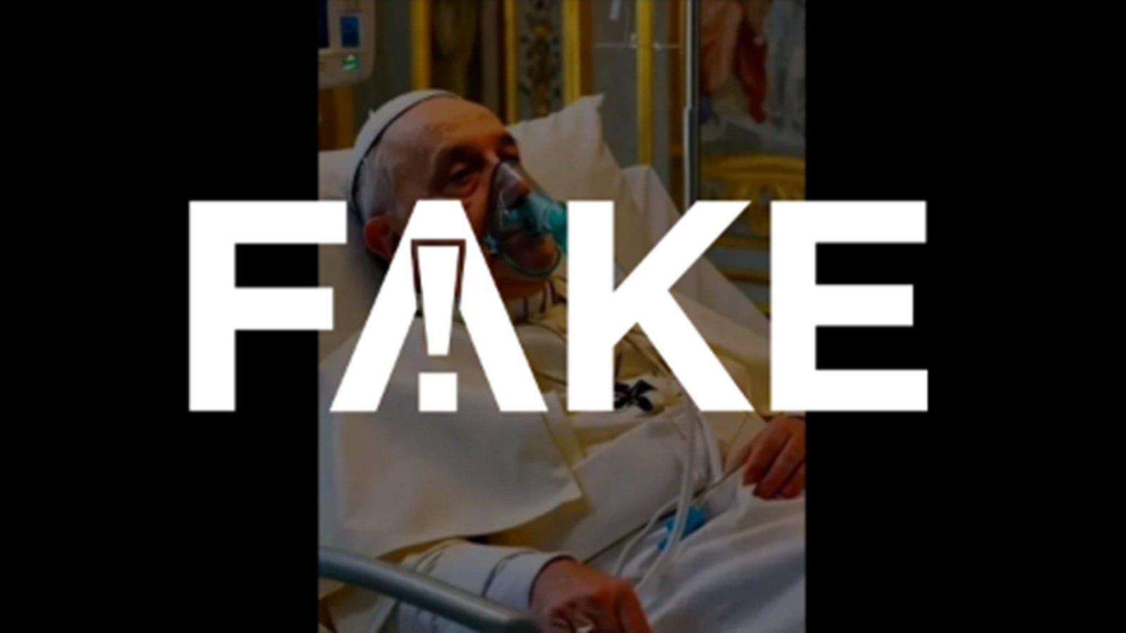 É #FAKE foto que mostra papa Francisco usando máscara de oxigênio; imagem foi gerada por inteligência artificial