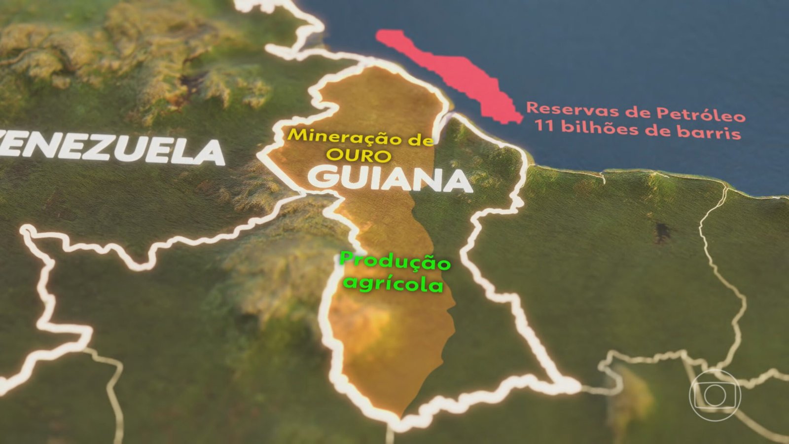 Guiana diz que guarda costeira da Venezuela se aproximou de plataforma de petróleo