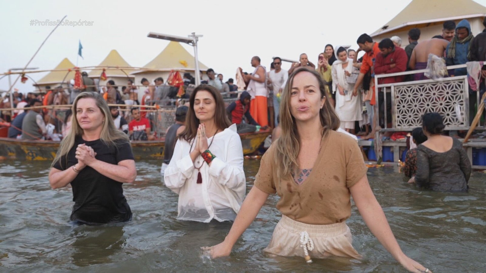 ‘Experiência incrível’: maior festival religioso do mundo, na Índia, atrai grupo de brasileiros