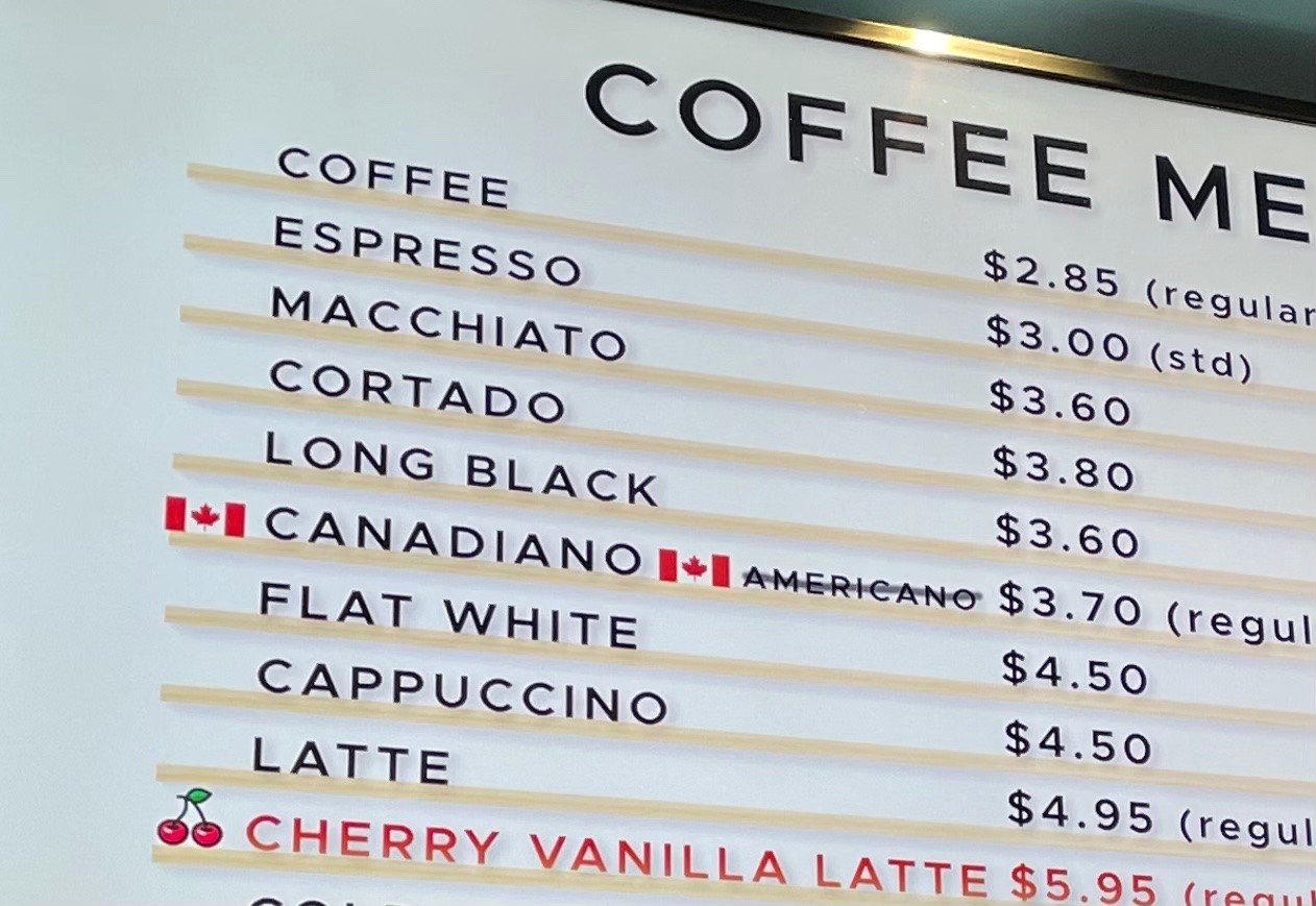 ‘Canadiano’: cafeterias canadenses mudam nome de café ‘Americano’ em meio a guerra comercial com os EUA