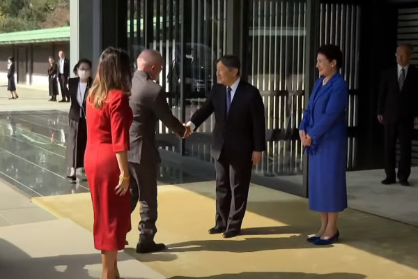 Lula encontra imperador do Japão durante primeira agenda em Tóquio