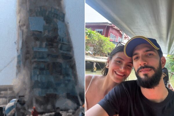 Casal de brasileiros escapa de tragédia na Tailândia, onde arranha-céu caiu após terremoto: ‘Bizarro’