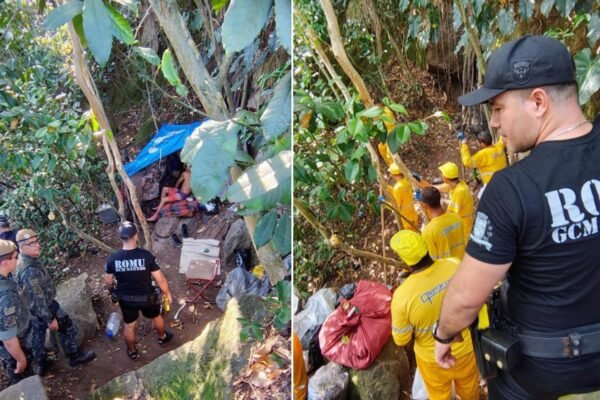 Homem é removido de ilha em Santos após ocupação ilegal e queimadas: ‘Não vamos permitir bagunça’, afirma prefeito