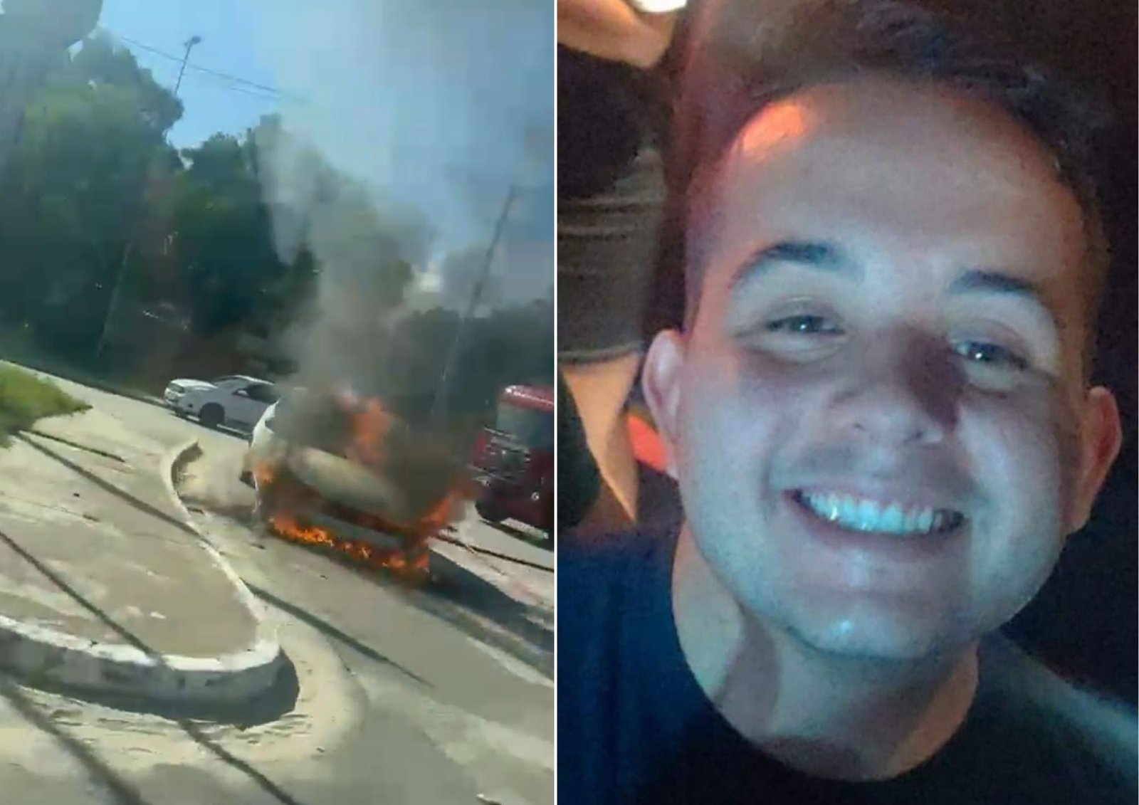 Ex-PM desaparece e carro é encontrado incendiado no litoral de SP