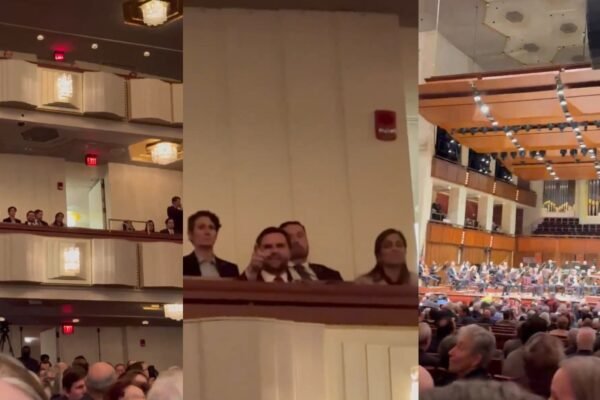 VÍDEO: vice-presidente dos EUA, JD Vance é vaiado por plateia de orquestra em Washington
