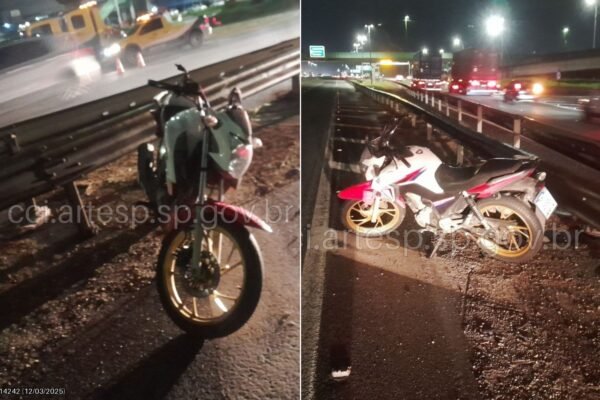 Motociclista morre após bater em pedestre e ser atropelado por carreta em rodovia de SP