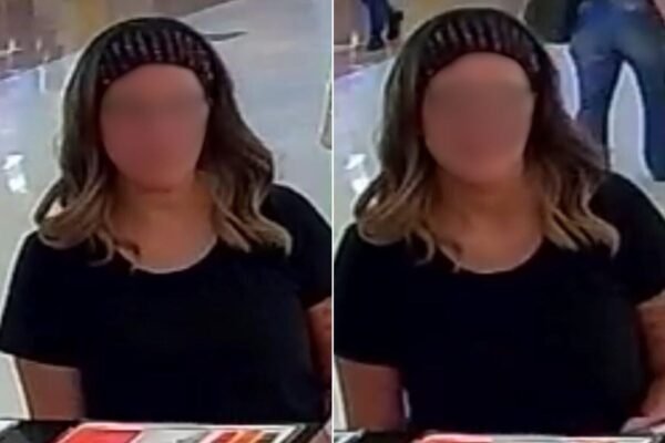 Mulher de peruca convence lojistas a entregar dinheiro do caixa em golpe no shopping