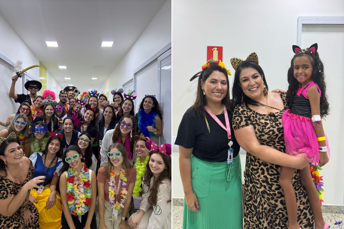 Menina internada perde Carnaval, mas ganha festa surpresa no hospital: ‘Coração alegre’; VÍDEO