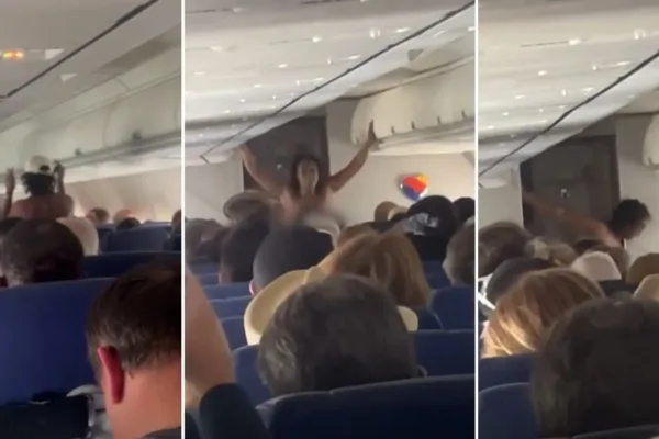 Mulher fica nua e, aos gritos, faz avião retornar em aeroporto nos Estados Unidos; VÍDEO