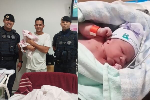 Grávida dá à luz dentro de carro no litoral de SP: ‘Estava dirigindo enquanto ela nascia’, conta marido; VÍDEO