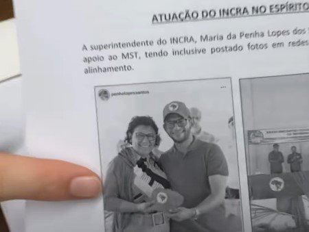 Nikolas Ferreira recebe denúncias contra o Incra