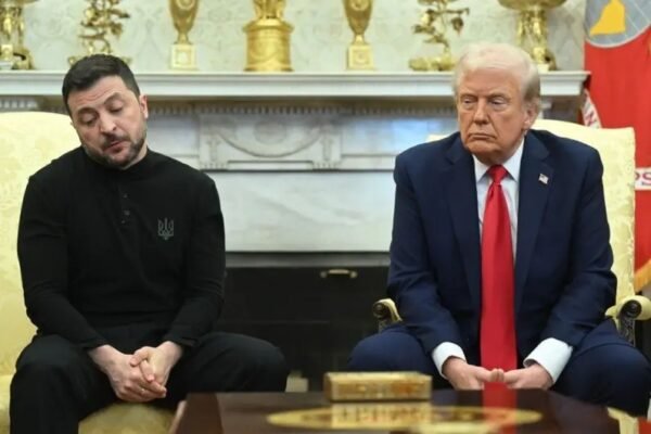 Como negociações entre Trump e Zelensky entraram em colapso em 10 minutos