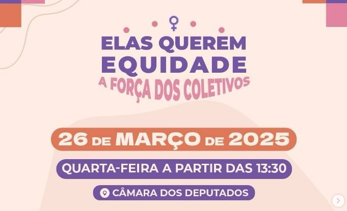 Seminário debate equidade de gênero na política