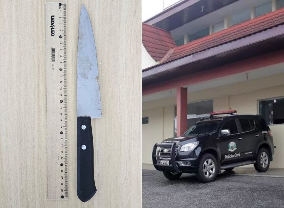 Homem sobrevive a facada no peito após defender mulher agredida em bar