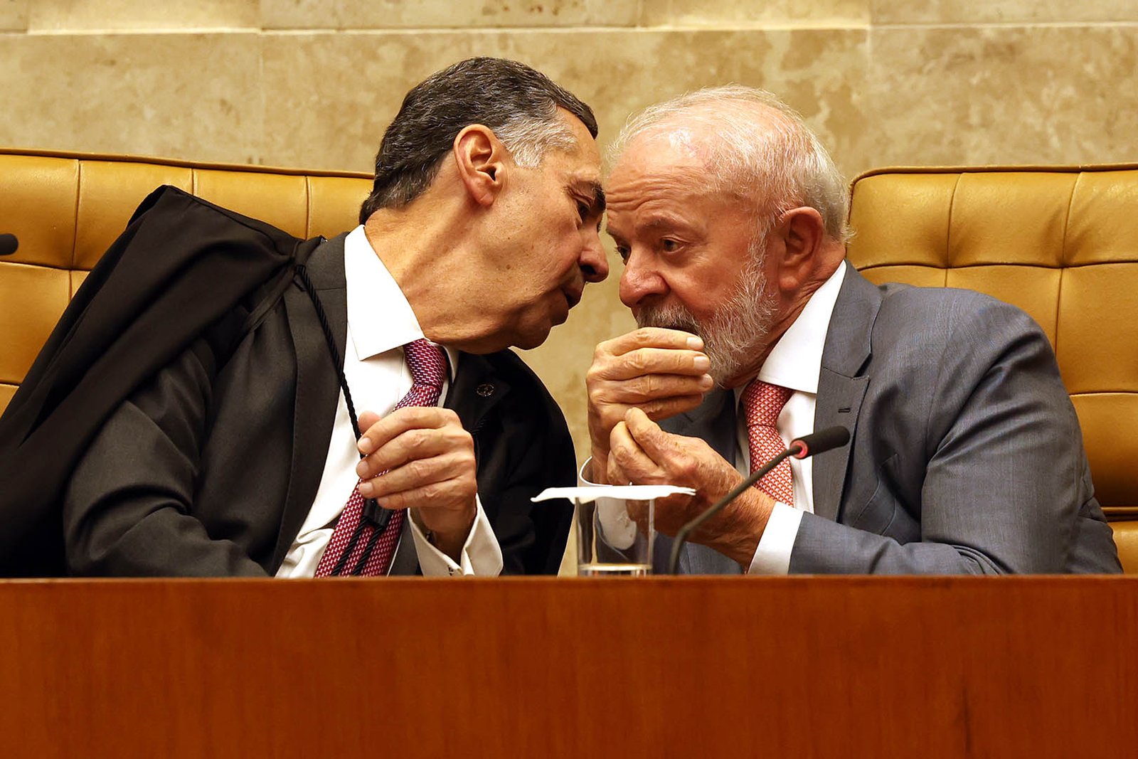 Barroso recebe Tebet no STF para tratar do novo arcabouço fiscal