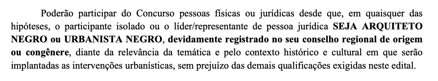 Deputado aciona MPF contra edital do BNDES que restringe concurso a arquitetos negros