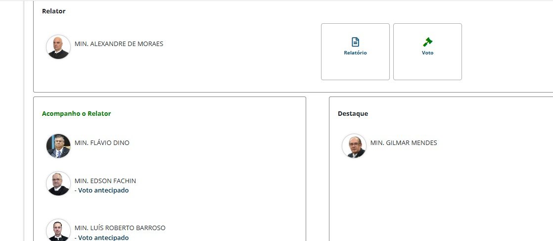 Gilmar Mendes pede destaque, e prisão de Collor vai ser julgada no plenário físico