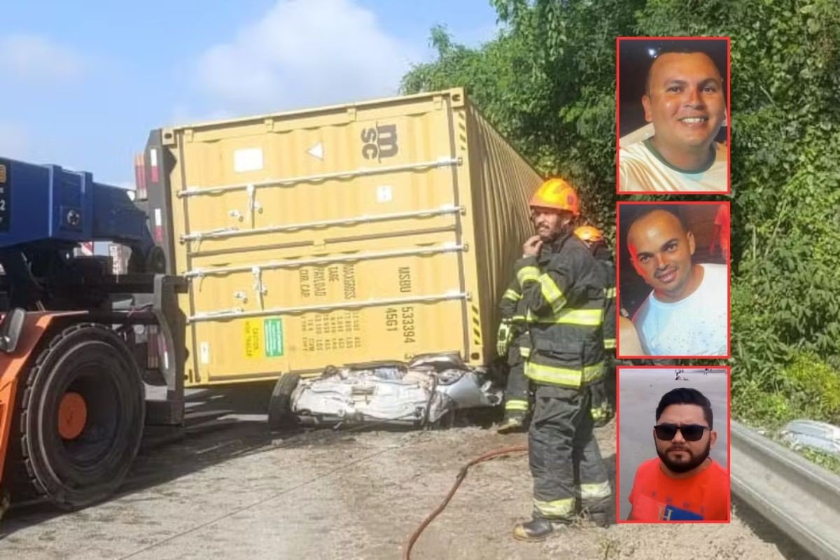Saiba quem eram os familiares mortos em carro esmagado por contêiner em rodovia de SP