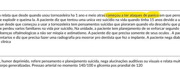 Depressão profunda, choro constante e crises de ansiedade: o drama da idosa presa pelo 8/1