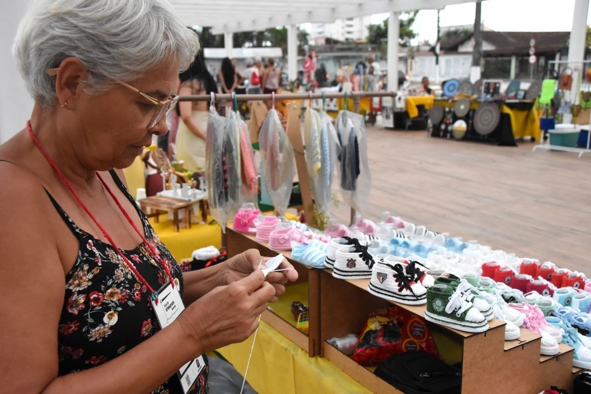 Praia Grande, SP, realiza feira de artesanato neste domingo