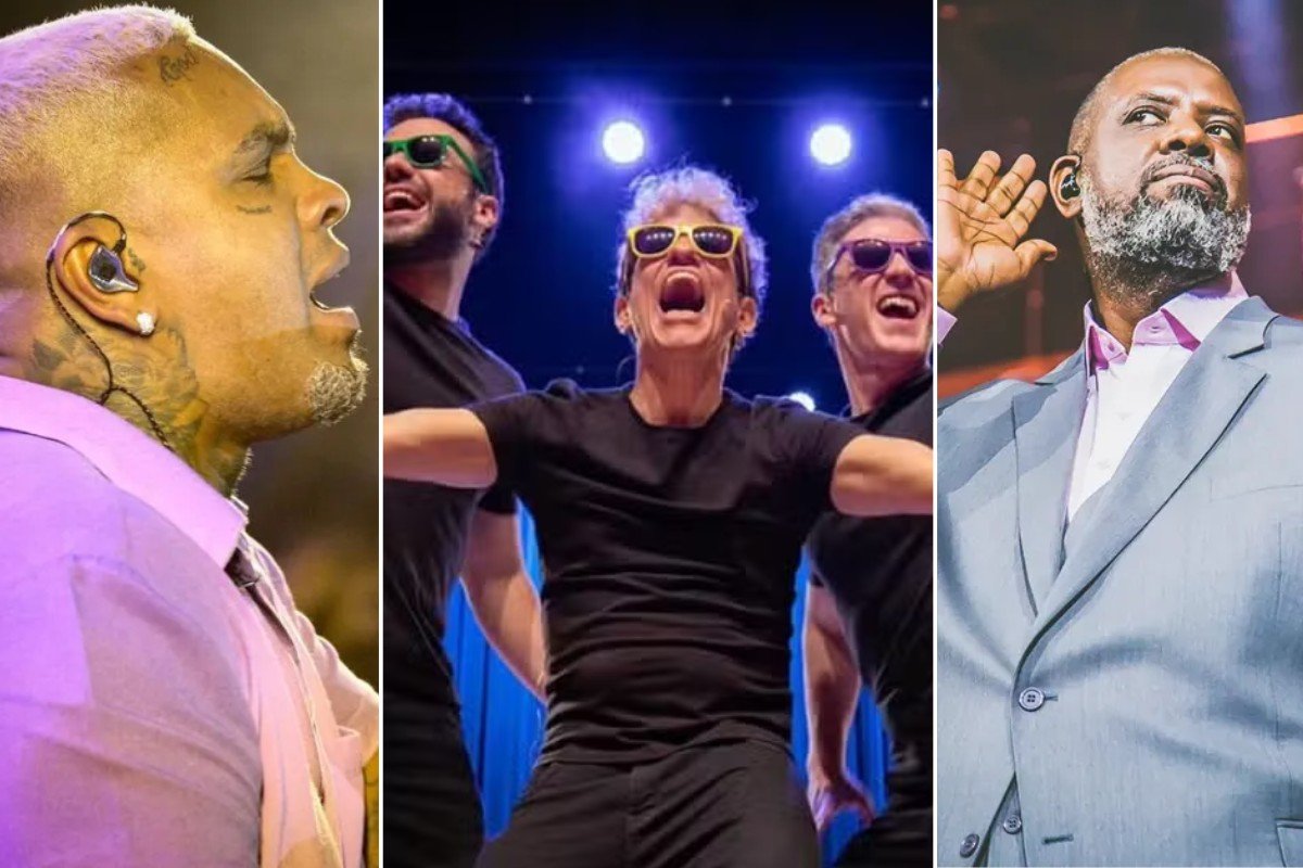 Péricles, Rodriguinho, Detonautas, musical, dança, comédia e teatro; g1 reúne atrações para o fim de semana