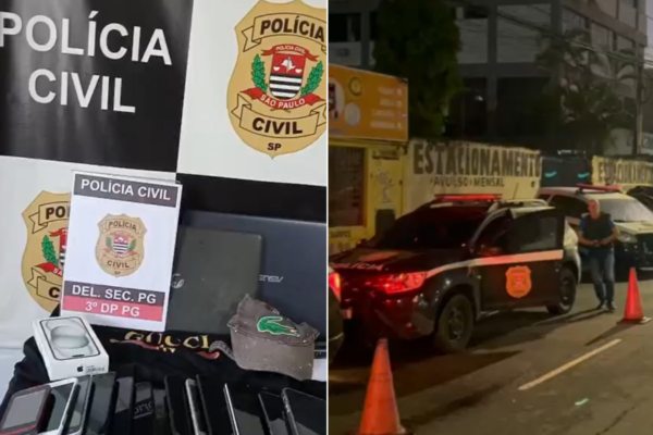 Operação prende 4 suspeitos de integrar quadrilha especializada em roubos de veículos no litoral de SP