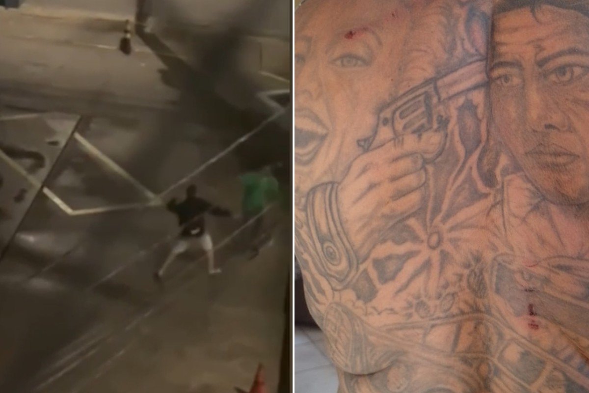 Frentista leva correntadas após defender cachorros de agressões em SP; VÍDEO